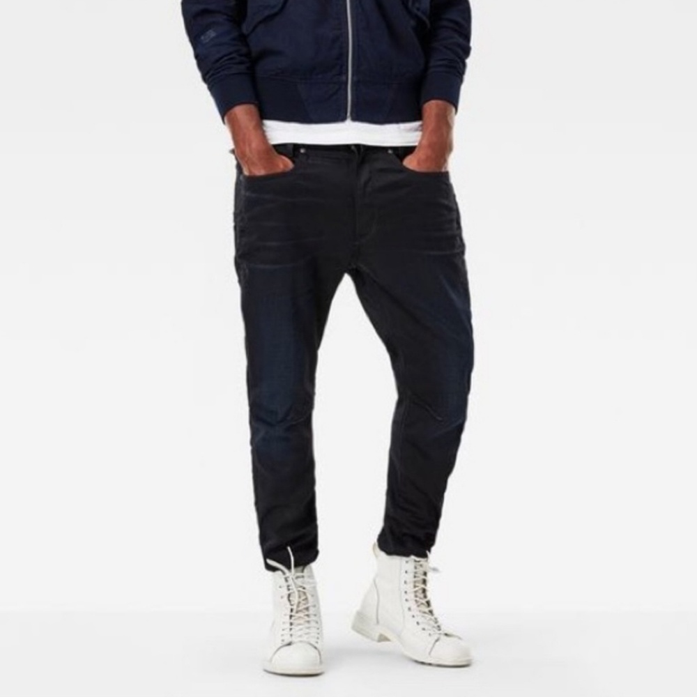 G Star Raw D-Staq 3D Skinny Jeans Dark Aged Cobler